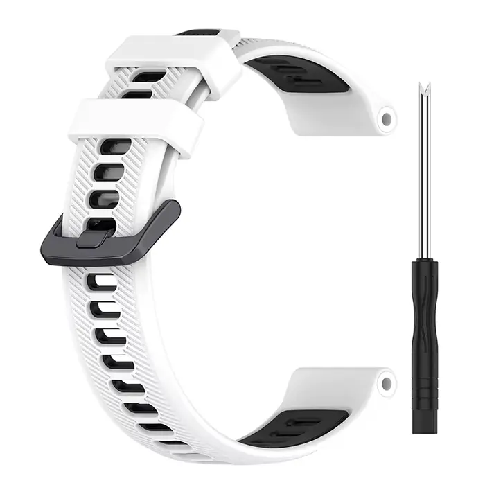 Bracelet de montre en Silicone pour course à pied, bracelet de sport étanche pour Garmin Forerunner 