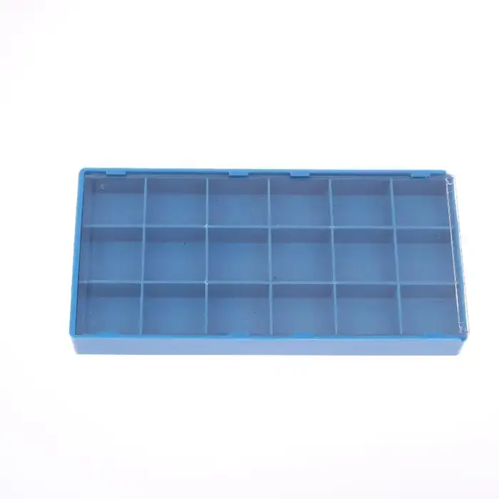 【SSummer10】 Boîte de rangement pour pièces de montre à 8/18/24 compartiments avec couvercle