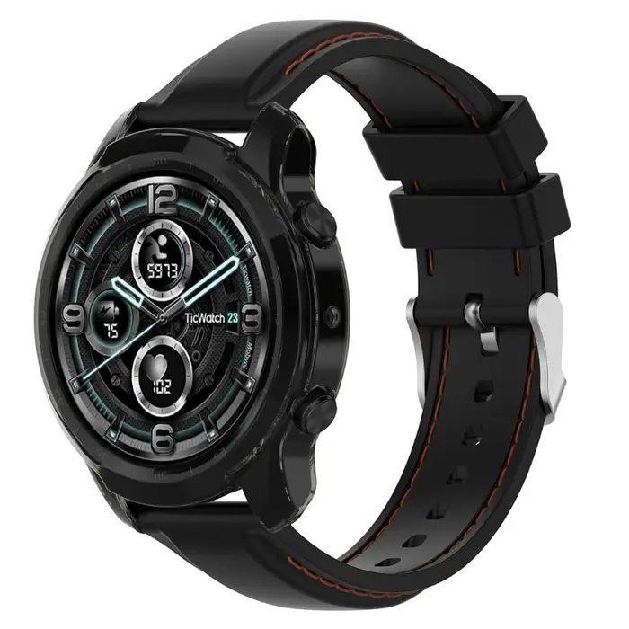 Coque de protection en TPU souple Ultra-mince pour montre connectée Ticwatch Pro 3 Lite / Pro 3