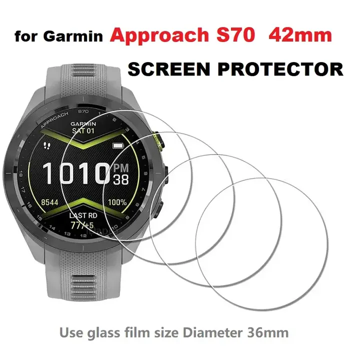 Protecteur d'écran pour montre intelligente Garmin approche S70 47mm/approche S70 42mm