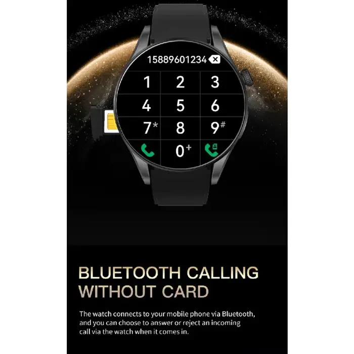 Nouvelle montre intelligente 4G BW16 : WiFi | GPS | Android IOS | Écran de 1