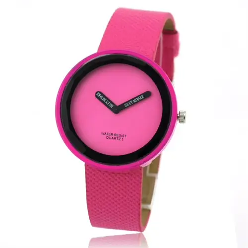WoMaGe-Montres en cuir pour femmes, nouvelle collection, à la mode, horloge
