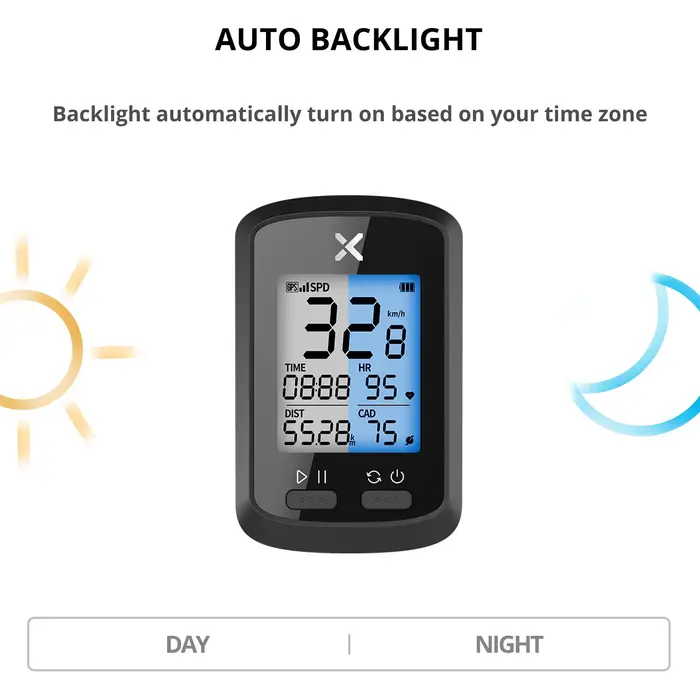XOSS-Ordinateur de vélo G + GPS, compteur de vitesse de vélo sans fil, vélo de route VTT, étanche, B