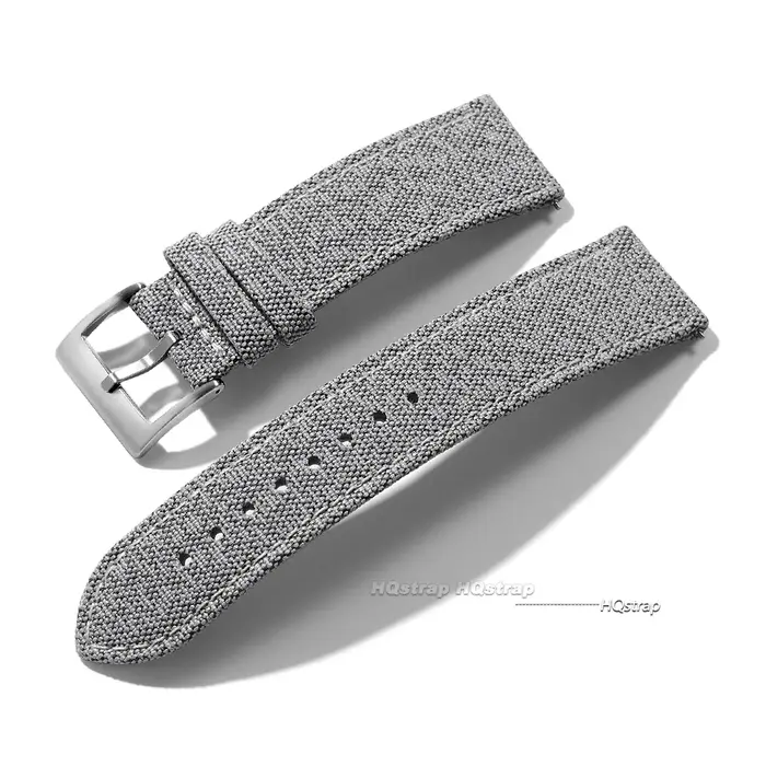 Bracelet de montre en tissu voile 20mm 22mm pour bracelet Seiko bracelet de montre en tissu étanche 
