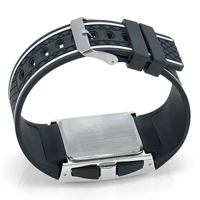Mas-cul37- Montre de sport décontractée pour hommes et femmes
