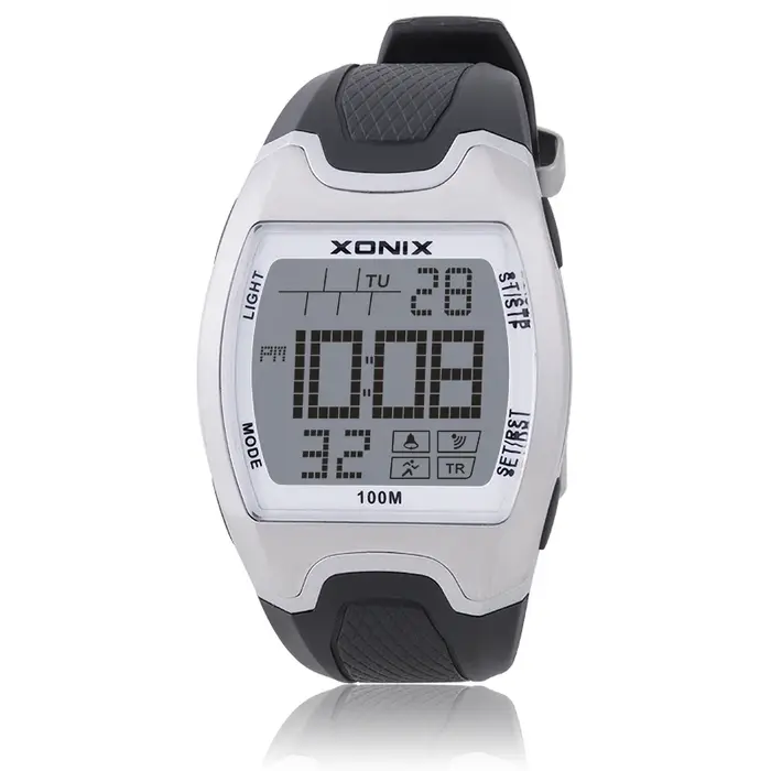 XONIX nouvelle montre numérique chaude multi-fonction course tour Segment synchronisation étanche 100m natation plongée étudiant électronique CL