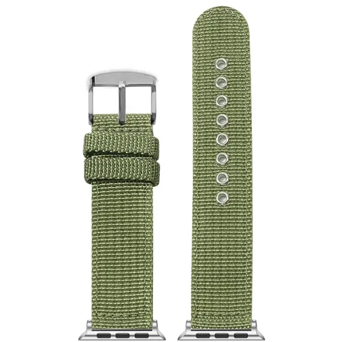 Bracelet en toile et Nylon pour Apple Watch, 45mm 44mm 41mm 40mm 38/42/49mm, en tissu pour Iwatch 6 