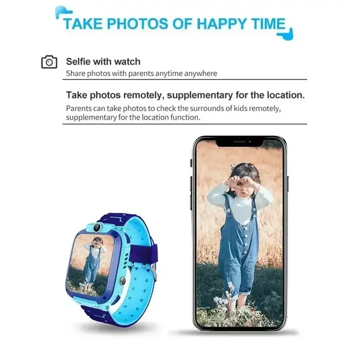 Montre connectée 4G Lenovo pour enfants avec carte SIM