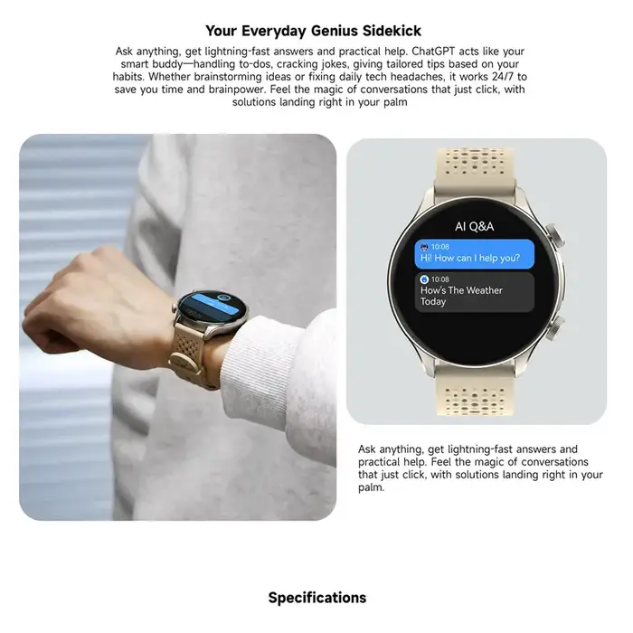 IMIKI HOLO 2 Pro 1.6 "AMOLED HD affichage Smartwatch 5ATM étanche GPS Bluetooth appels téléphoniques ultra-mince sport montres intelligentes