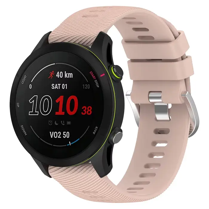 Bracelet en Silicone pour Garmin Forerunner 255 255S 265 S 265