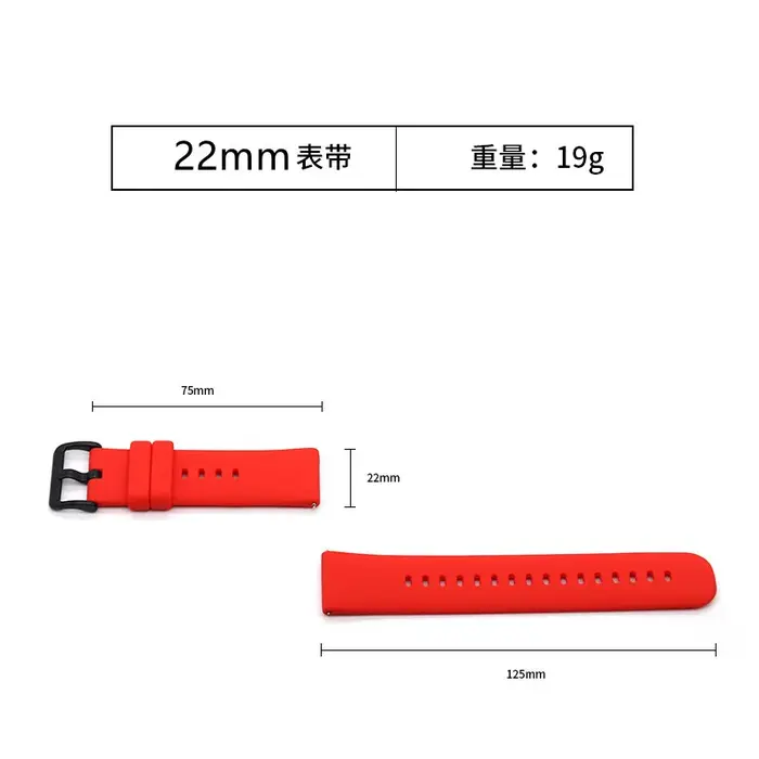 Bracelet 22mm pour montre Huawei 3/GT 3 2 Pro/GT2E 4 46mm 5 41mm pour Amazfit Bip/GTS GTR 2 3 4 20mm bande Garmin Venu/Vivoactive 2 3 4