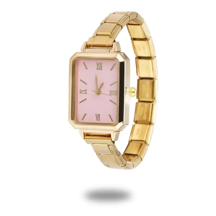 Bracelet de montre Simple en acier inoxydable pour femmes, pour étudiant, ami, femme, anniversaire, bijoux à bricoler soi-même, cadeau, vente en gros