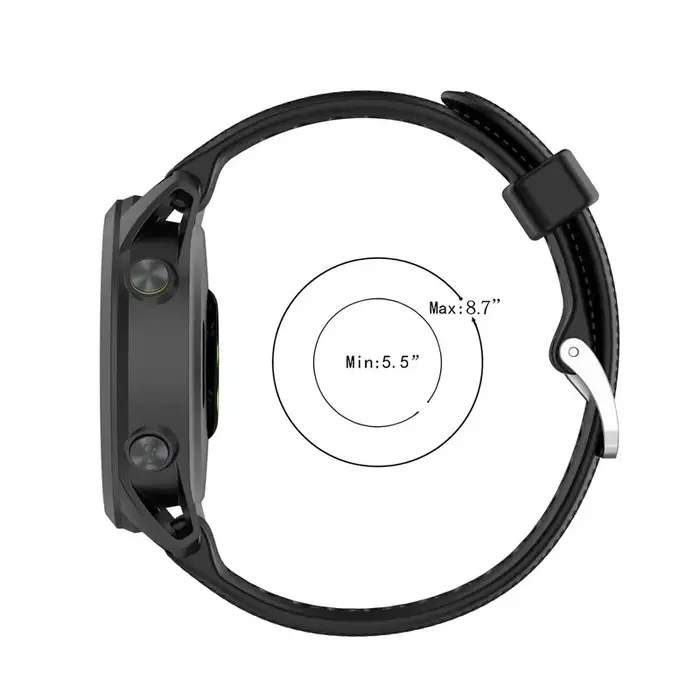 Bracelet en silicone pour Garmin Forerunner 745 745XT