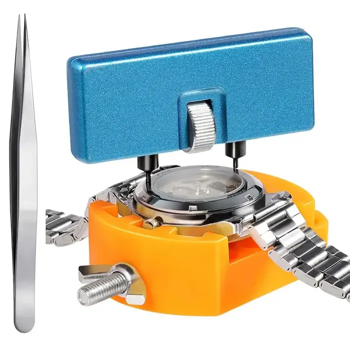 Kit d'outils de réparation 3-en-1 : Outil de retrait du fond de montre