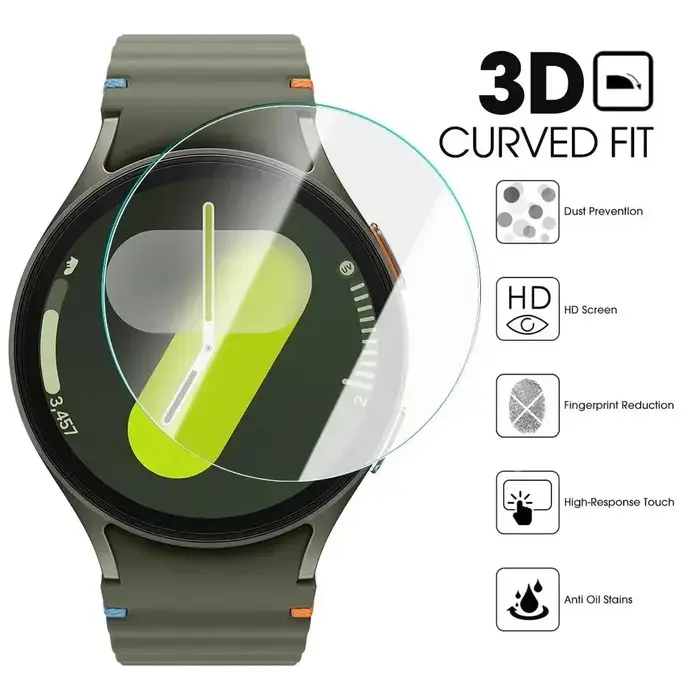Protecteur d'écran en verre trempé pour Samsung Galaxy Watch 7