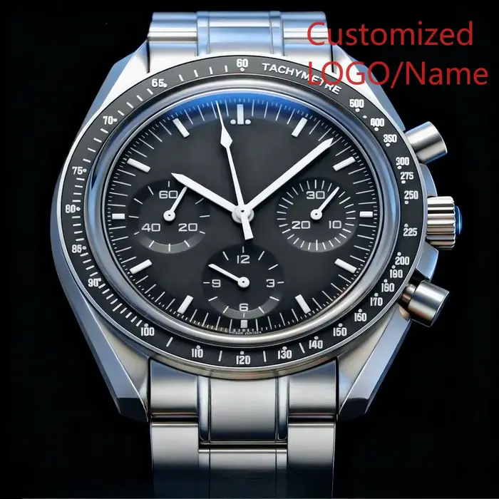 Montre personnalisée A11 Store 42 mm pour homme, acier inoxydable 904L, mouvement mécanique automati