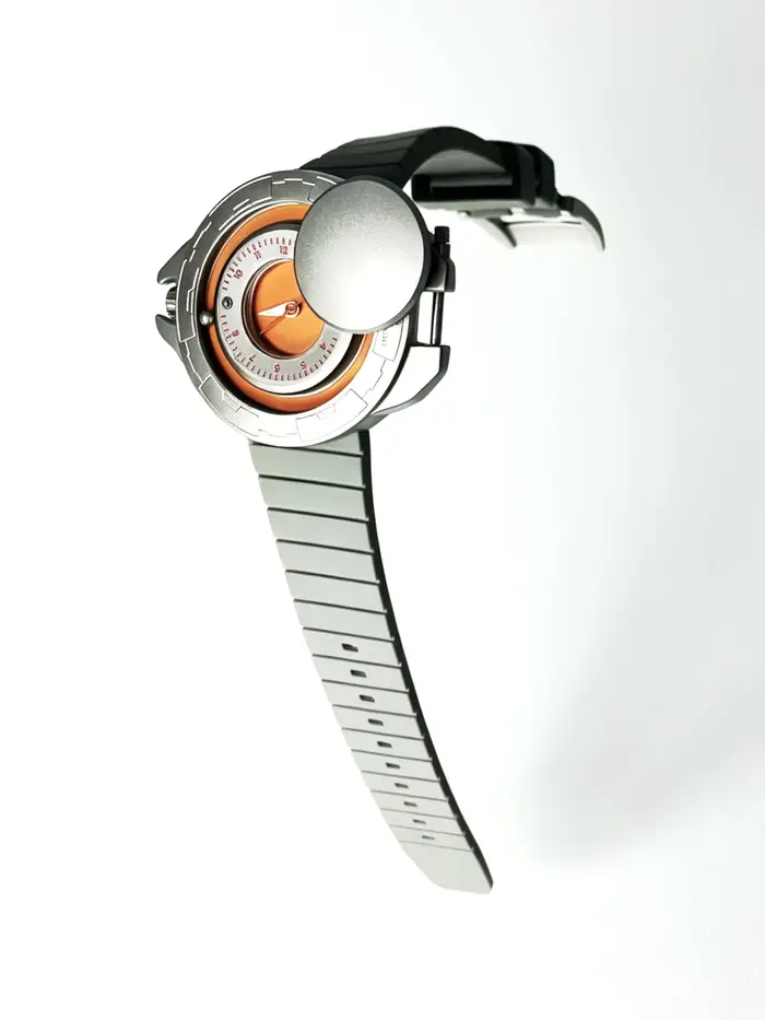 Daniel Gorman Gravity Series montre flottante magnétique hommes conception futuriste automatique Sport montre-bracelet étanche
