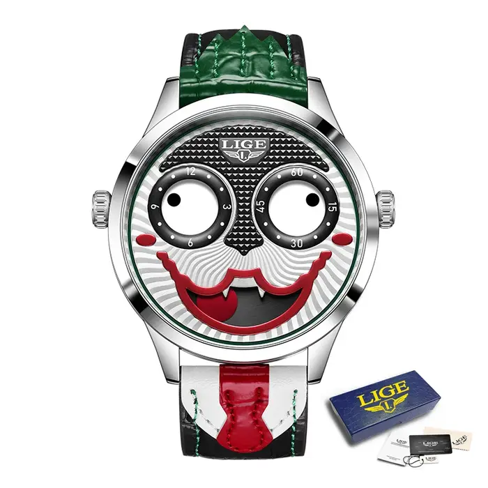 LIGE 2025 montres créatives pour hommes Clown mode