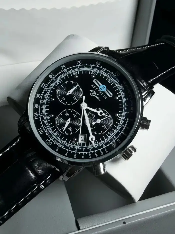 Montre automatique Zeppelin Airship pour homme, style rétro, cadeau commémoratif, montre de loisirs