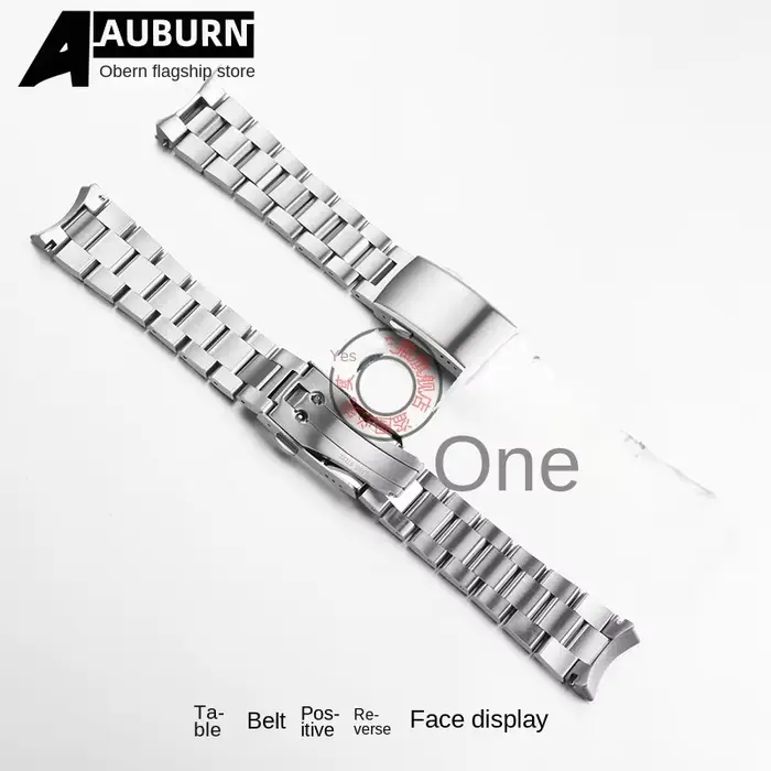 Bracelet de montre en acier inoxydable solide