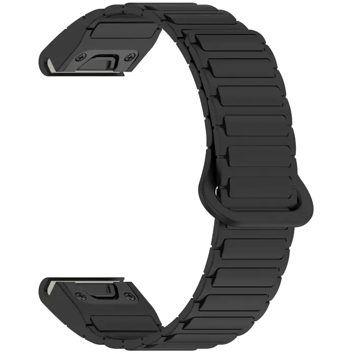 Compatible avec Garmin Fenix 8 7X 7 7S Bracelet magnétique en silicone Fenix 5X 5S Plus 3HR Bracelet
