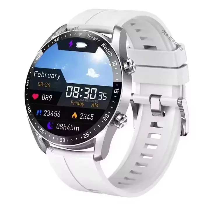 2025 NFC Bluetooth appel montre intelligente hommes plein écran GPS sport Bracelet étanche ECG moniteur de santé SmartWatch pour IOS Android