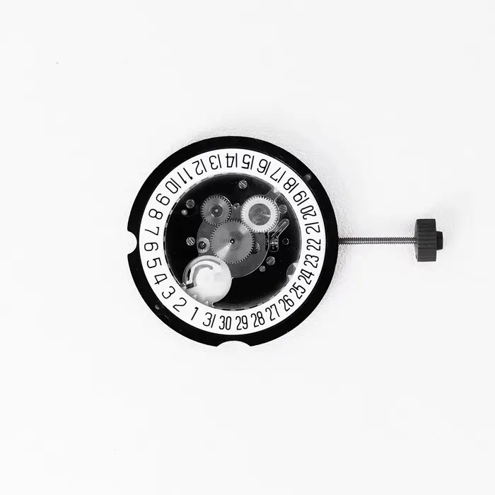 Mouvement de montre RONDA 515 suisse à quartz 3 aiguilles avec date