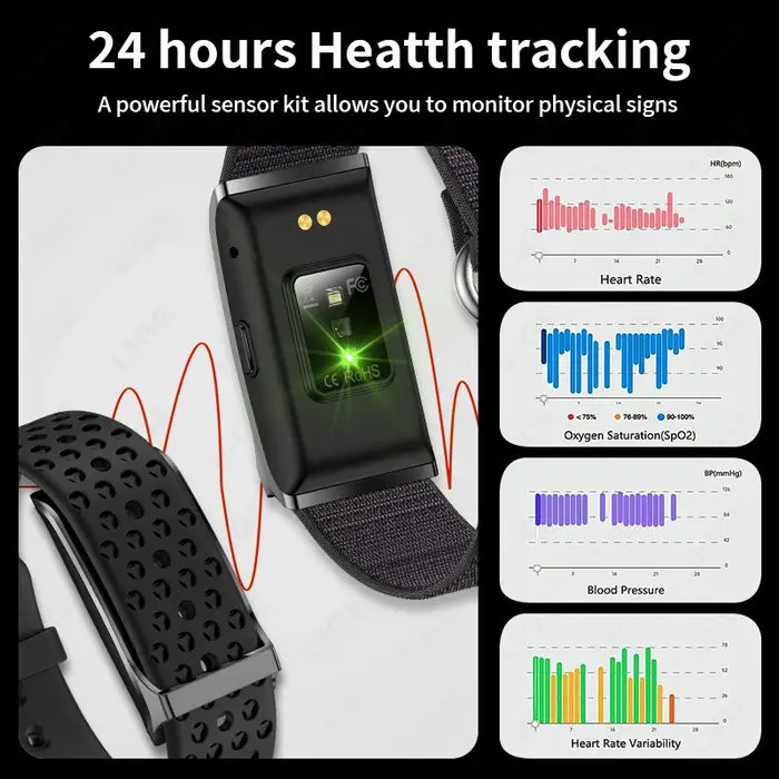 Montre Connectée Sans Écran pour Homme