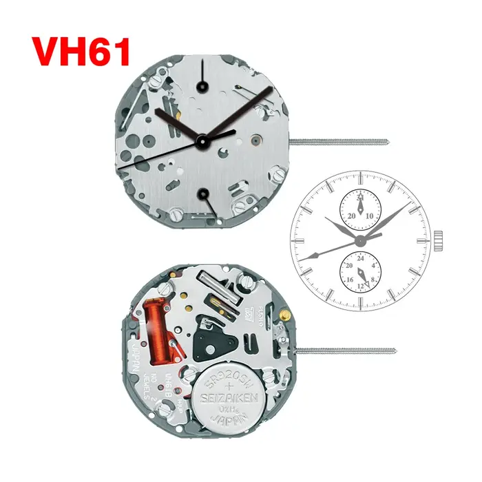 Mouvement à quartz pour montre japonaise VH31 VH60 VH61 VH63 VH64 VH65 VH67 VH68 VH83 VH88 Original 