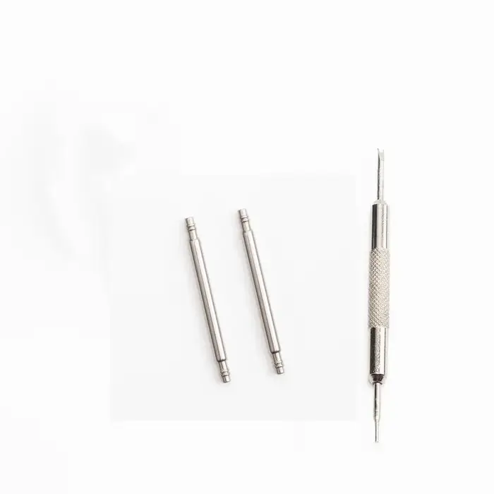 Kit d'outils de démontage de maillons de montre avec outil de barre à ressort et broches