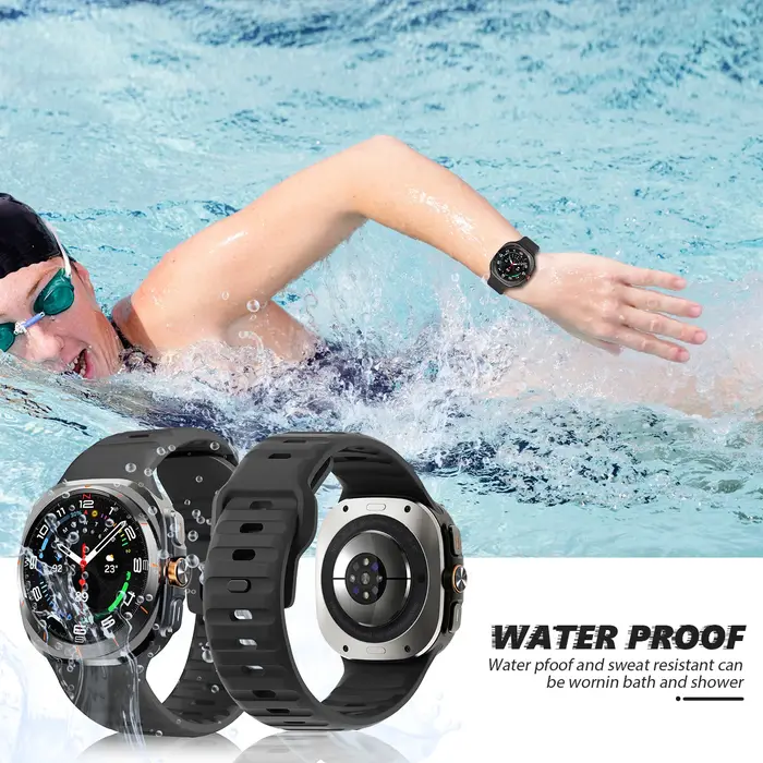 Galaxy montre Ultra Bracelet Sport Silicone accessoires correa Bracelet pour Samsung Galaxy montre 7 ultra bande 47mm Bracelet de montre intelligent