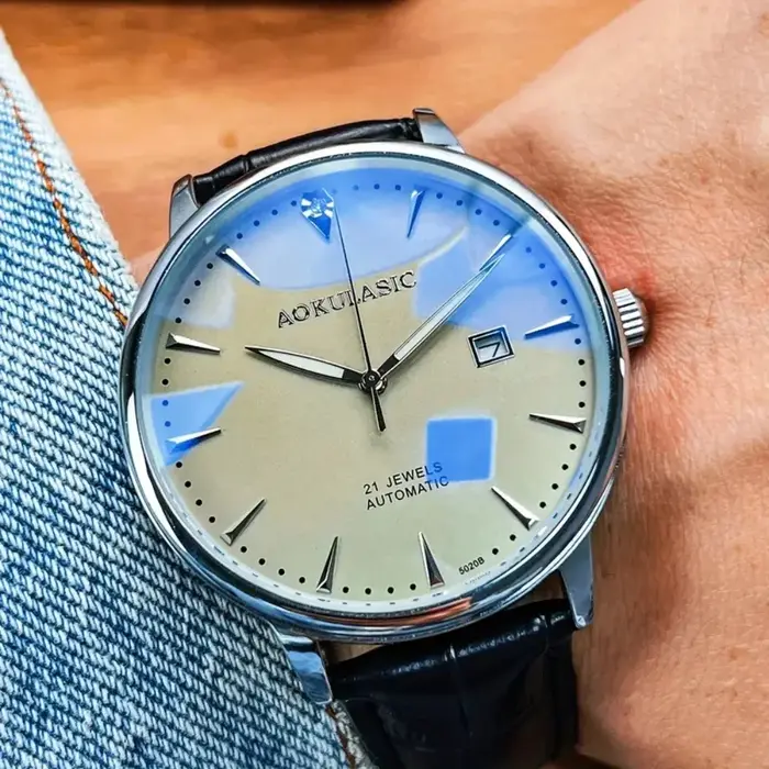 Nouvelle montre mécanique automatique pour hommes, adaptée aux affaires et un usage décontracté – Ac