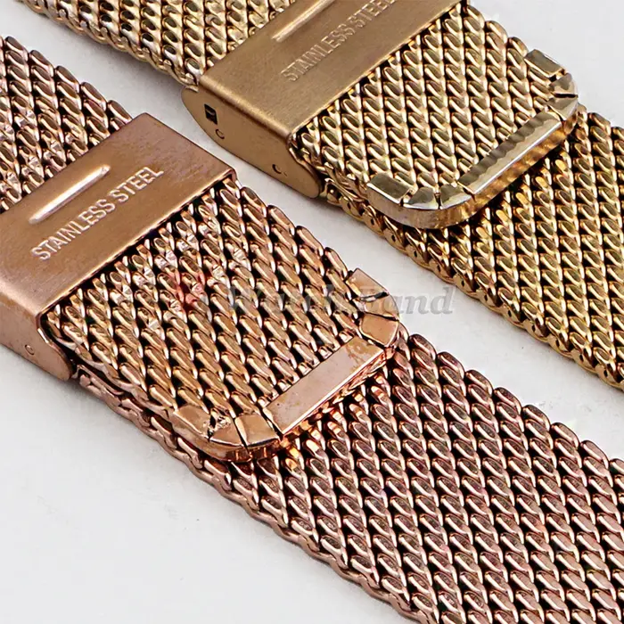 Bracelet milanais en maille 1.0 pour Seiko