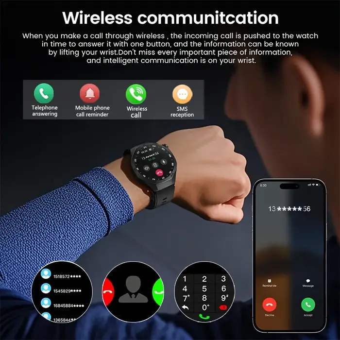 Montre connectée LAXASFIT 1