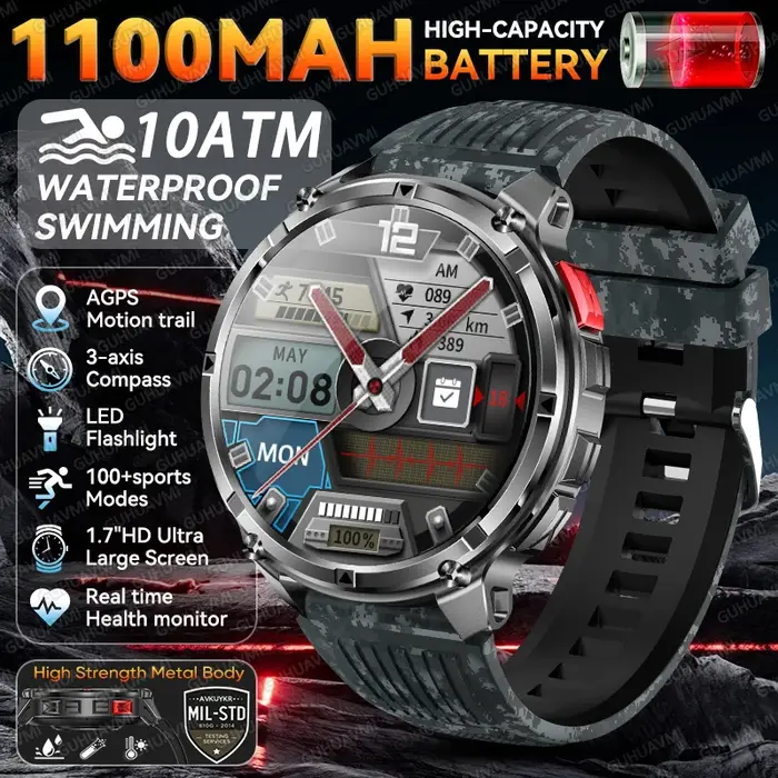 Nouvelle montre intelligente T-Rex 3 Pro 2026
