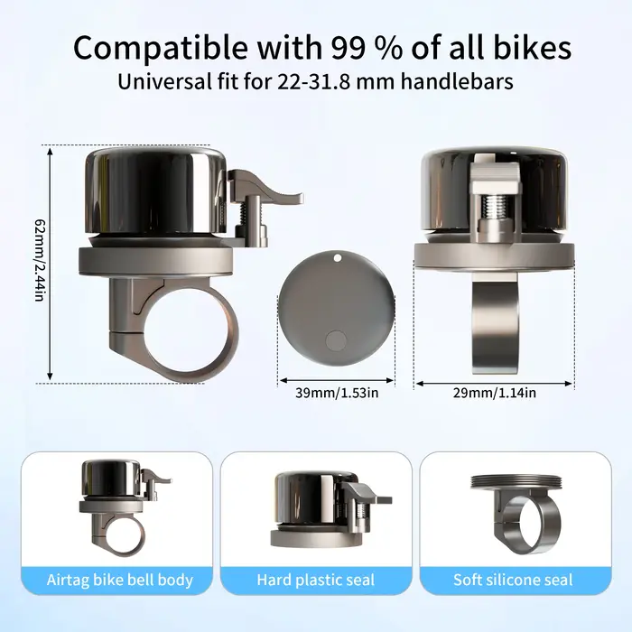 Sonnette de suivi de vélo GPS pour IOS-Android