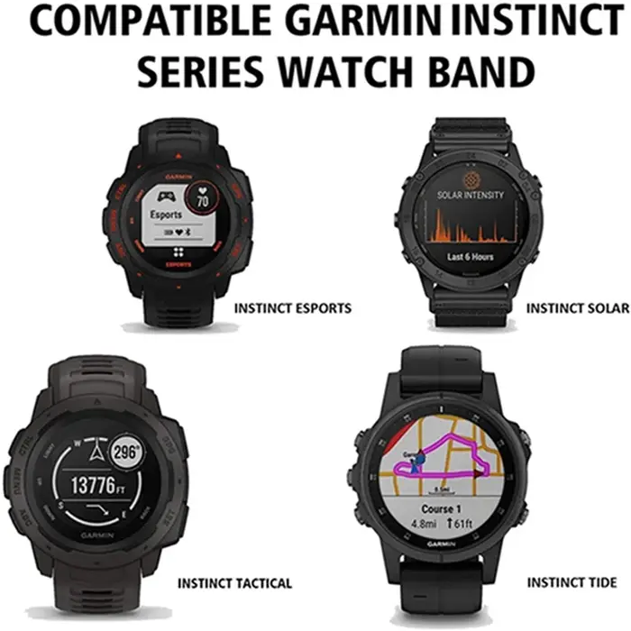Bracelet de montre intelligente pour Garmin Instinct 2