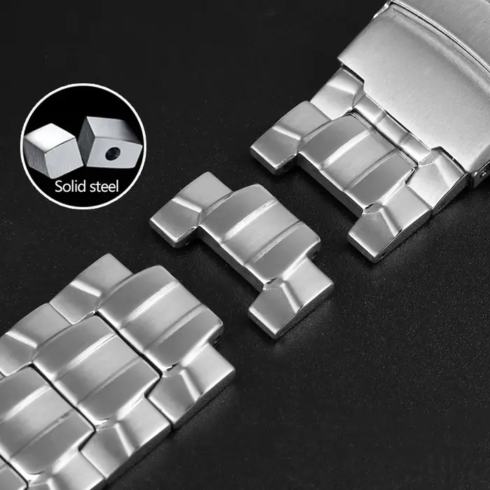 Pour Casio EF-550 Bracelet de montre en acier inoxydable pour hommes EDIFICE série 5051 EF-524D