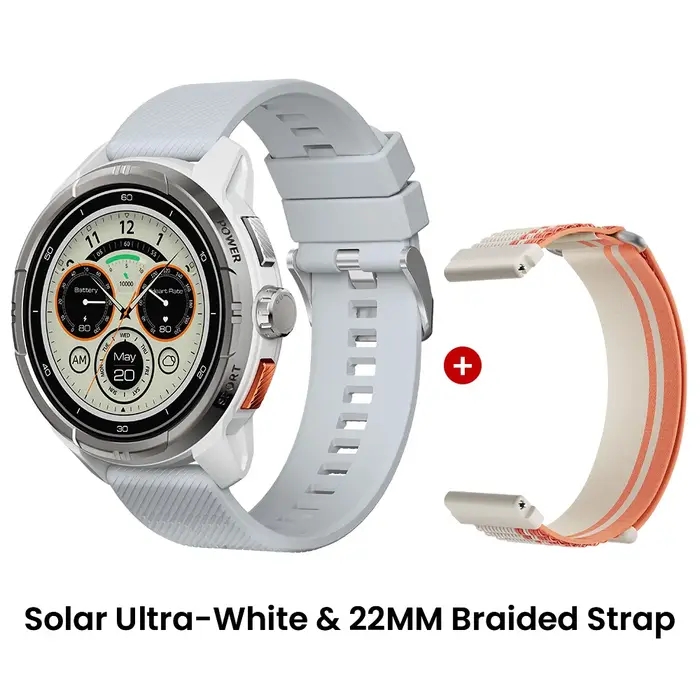 HAYLOU Montre connectée solaire Ultra GPS 1