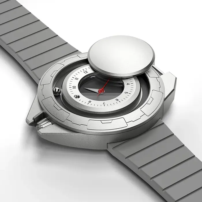 Série Gravity - Airship 360 ° Montre à quartz pour homme Rotating Gorman Watch DG0133