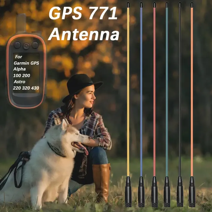 Garmin-Antenne GPS Alpha SMA-Mâle Multi-Documents Fouet Flexible