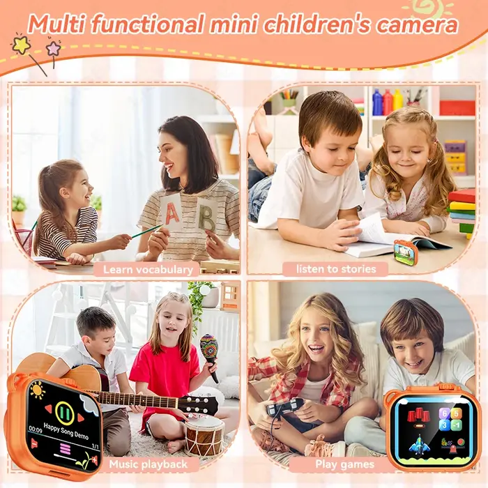 Montre connectée pour enfants LIGE 2026 avec appareil photo