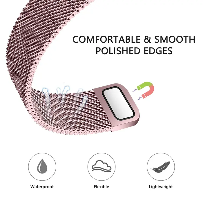 Bracelet à boucle magnétique pour Apple Watch Band