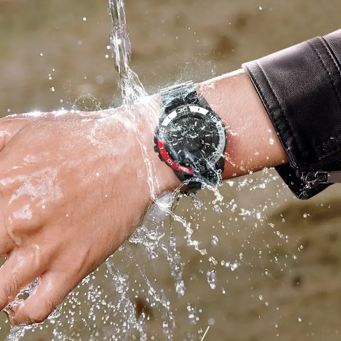 Montre à quartz magnétique de luxe pour homme EUTOUR