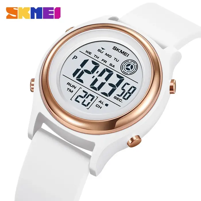 SKMEI 2094 femmes chronomètre dame montre-bracelet 50 M étanche antichoc reloj mujer rétro-éclairage affichage compte à rebours montres numériques