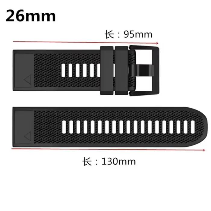 FIFATA bracelets de montre intelligente pour Garmin Fenix 7 6 6S 6X 5 5S 3 3HR Forerunner 935 945 Bracelet à dégagement