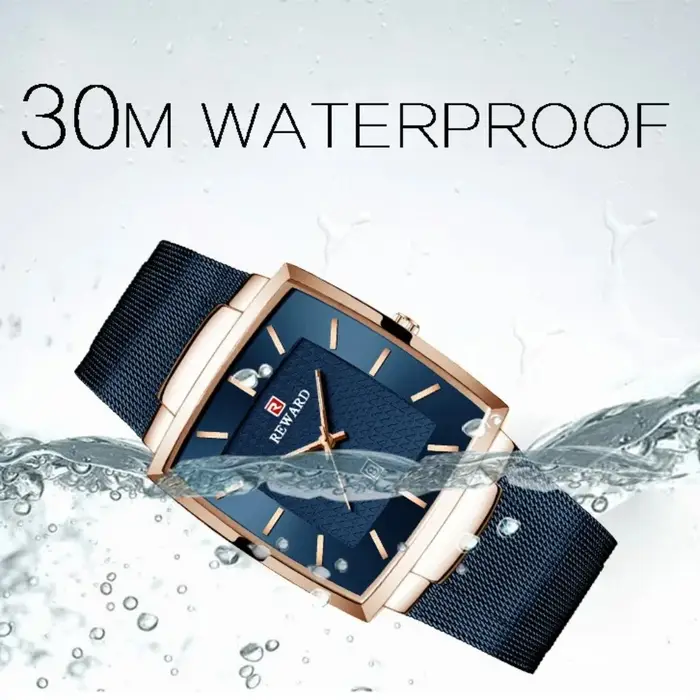 Récompense 62009 mode bleu montre pour hommes nouveau haut de gamme marque