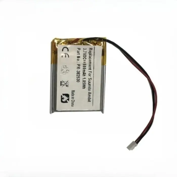 Nouvelle Batterie de haute qualité 500mAh PR-382530 pour SUUNTO Ambit 1 2 2s 3 HR Peak Ambit2 Ambit3