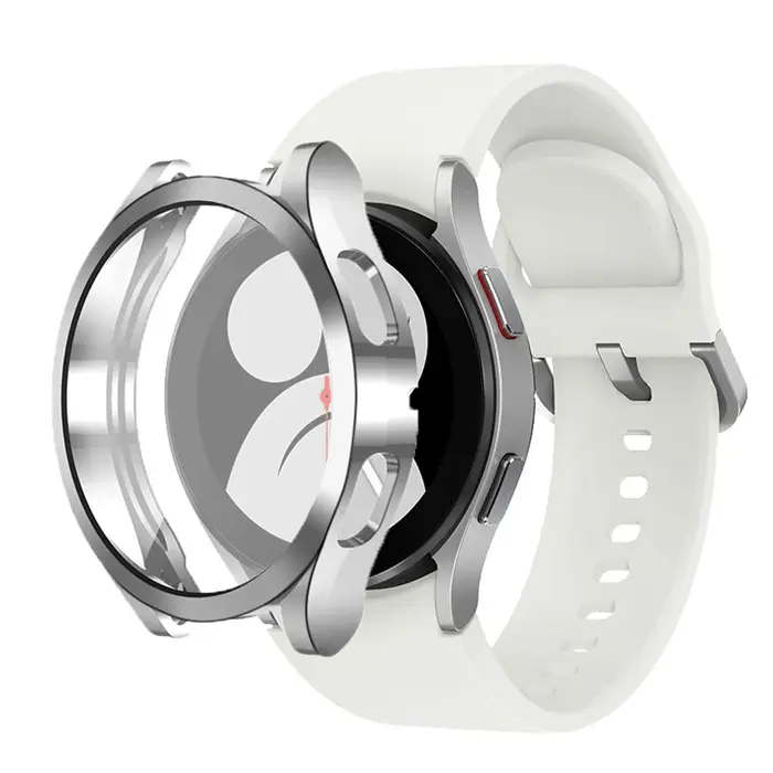 Verre trempé + couvercle PC pour Samsung Galaxy Watch 8 7 4 5 6 44mm 40mm