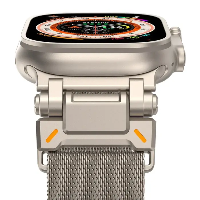Bracelet milanais magnétique pour Apple Watch Ultra 3 49mm